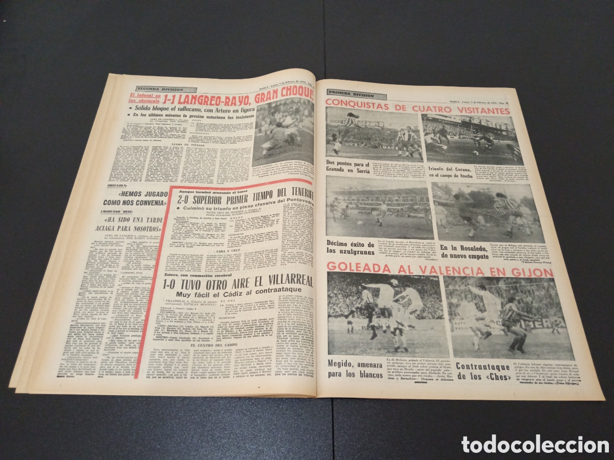 Coleccionismo deportivo: MARCA 07/02/1972 - Foto 8
