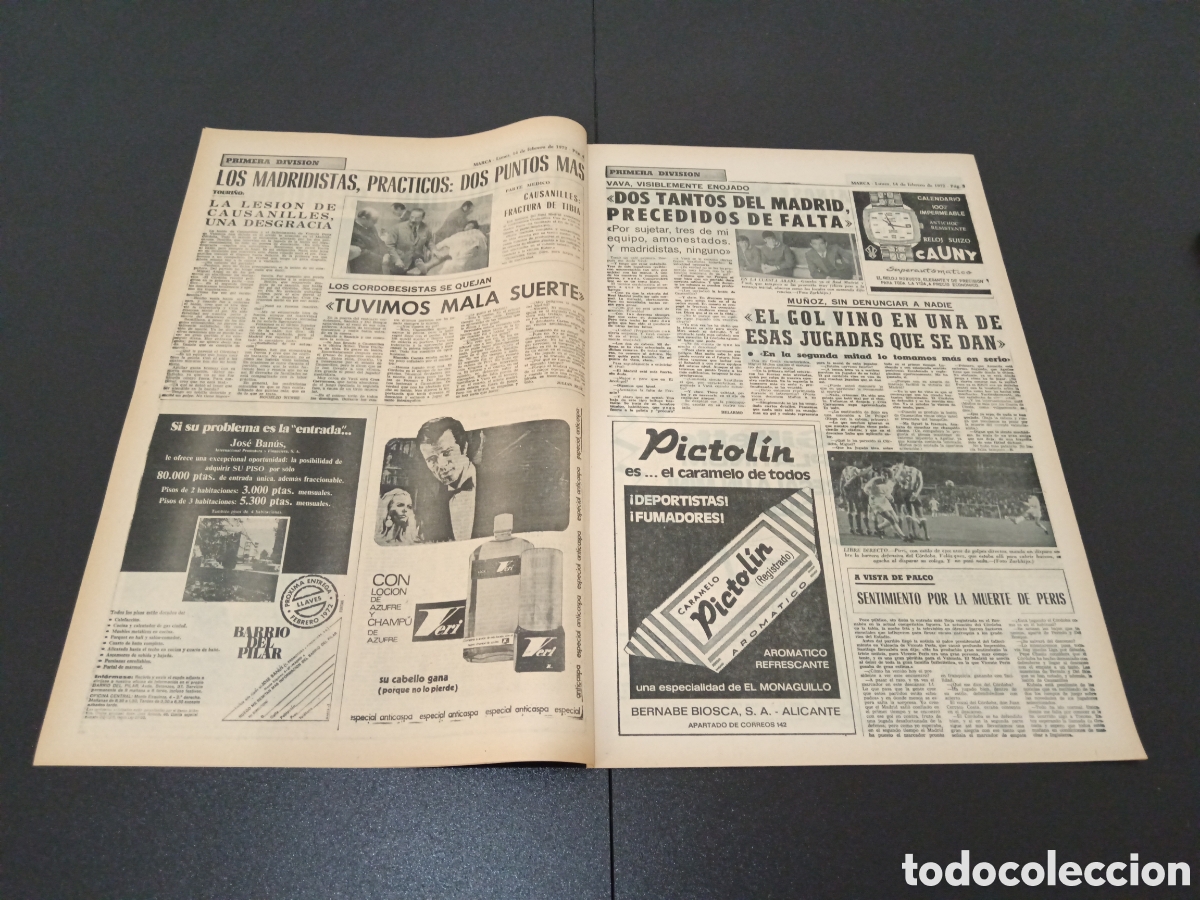 Coleccionismo deportivo: MARCA 14/02/1972 - Foto 3