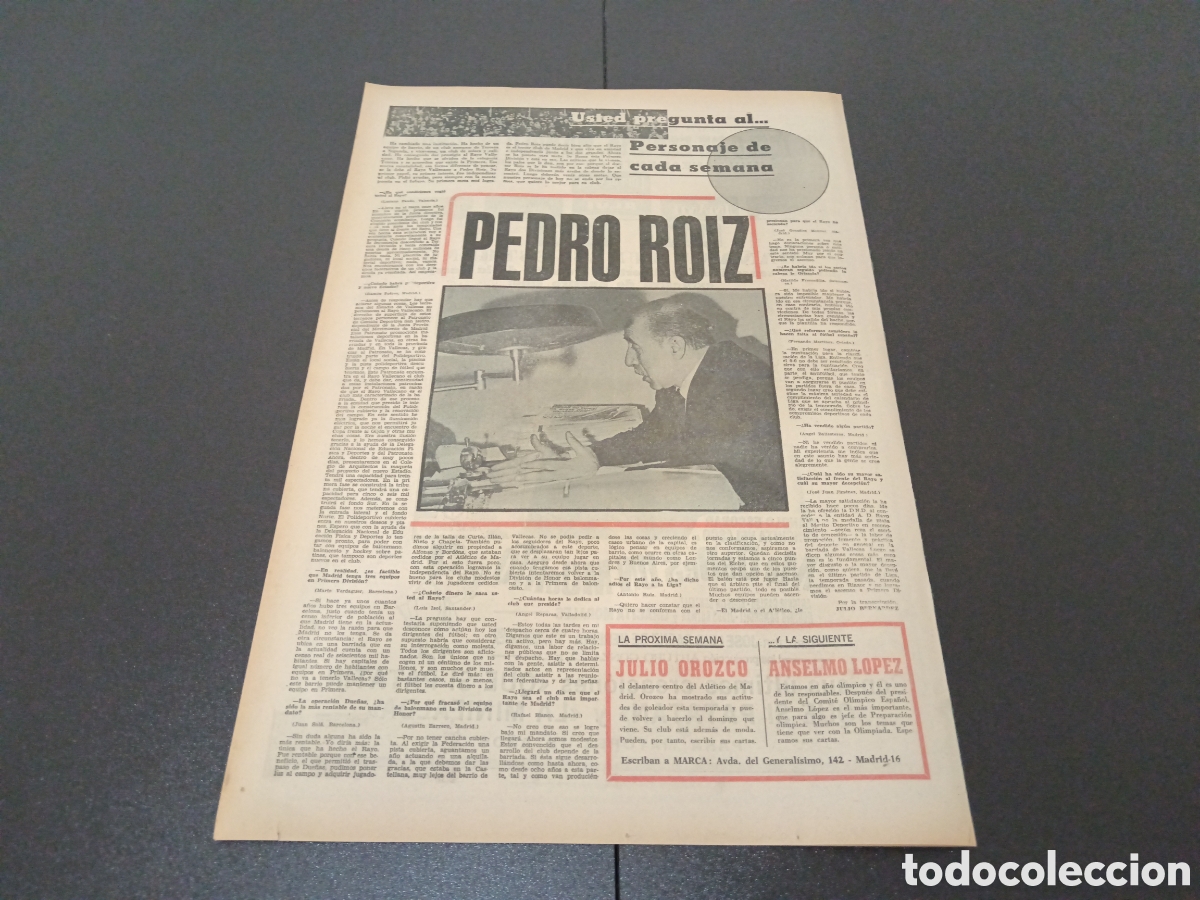 Coleccionismo deportivo: MARCA 20/02/1972 - Foto 6