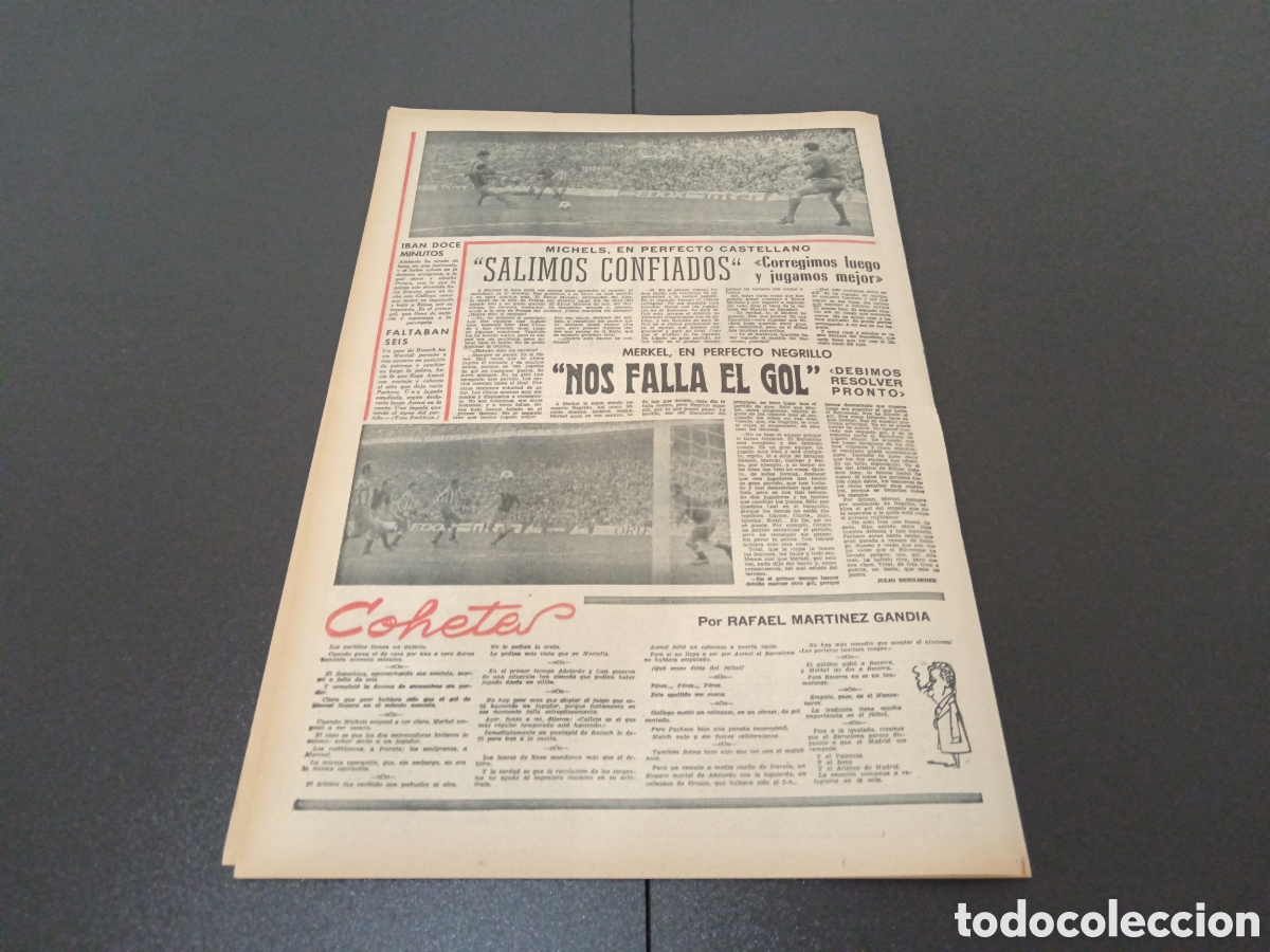 Coleccionismo deportivo: MARCA 21/02/1972 - Foto 14