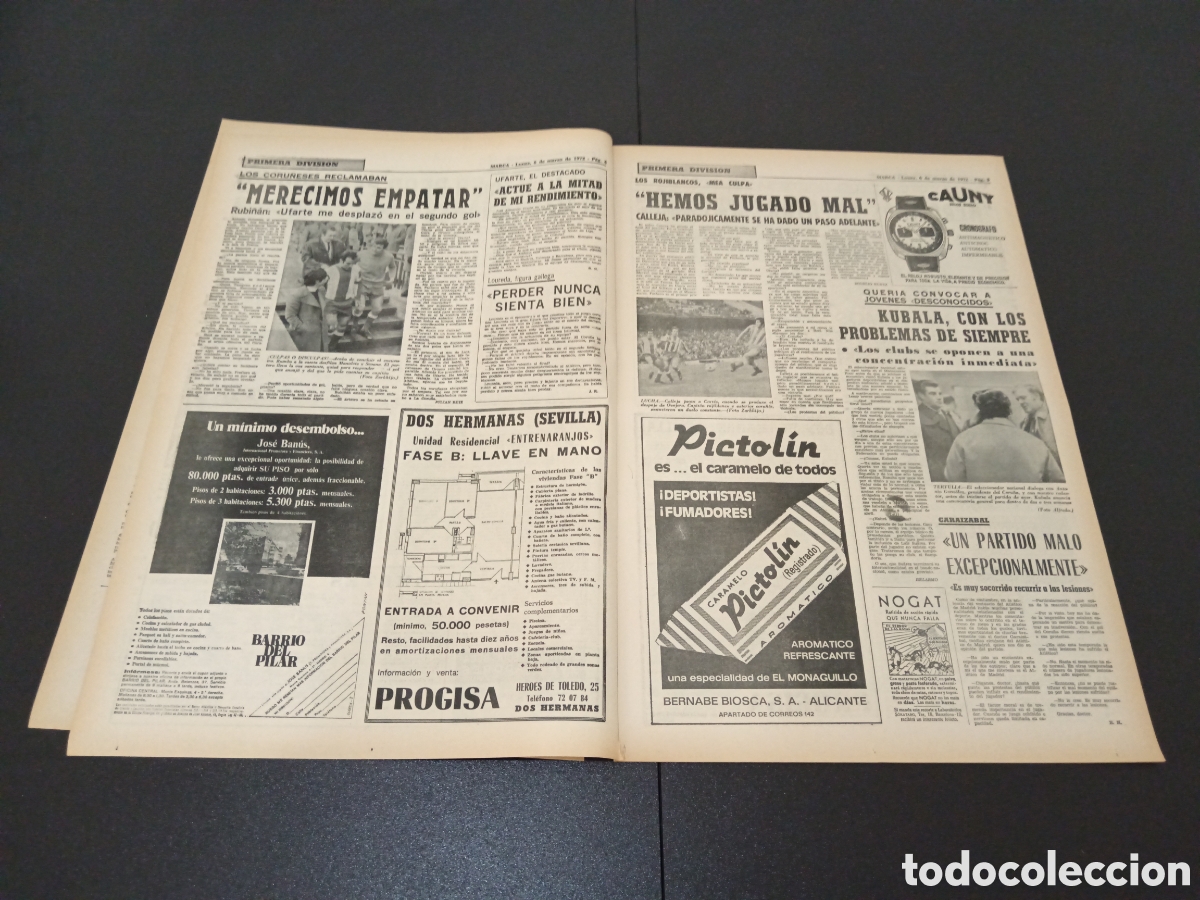 Coleccionismo deportivo: MARCA 06/03/1972 - Foto 3