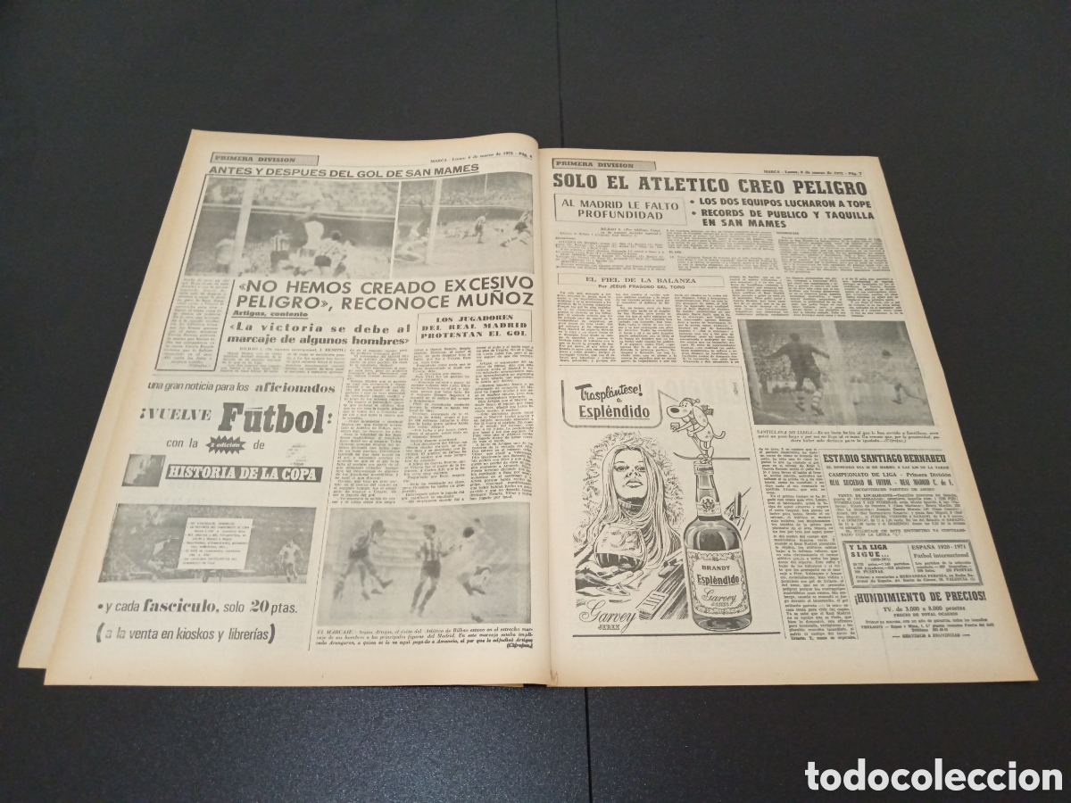 Coleccionismo deportivo: MARCA 06/03/1972 - Foto 4