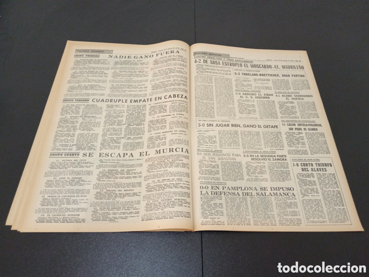 Coleccionismo deportivo: MARCA 06/03/1972 - Foto 10