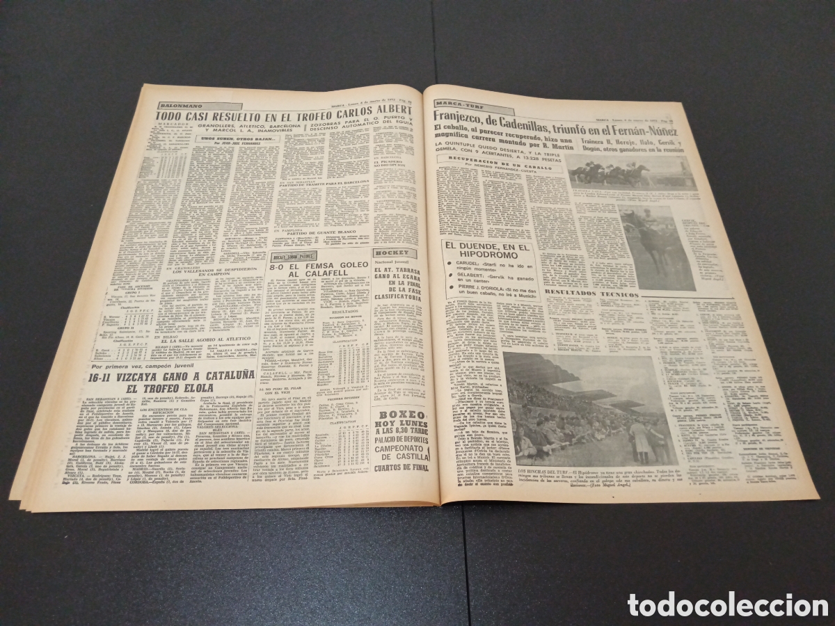 Coleccionismo deportivo: MARCA 06/03/1972 - Foto 13