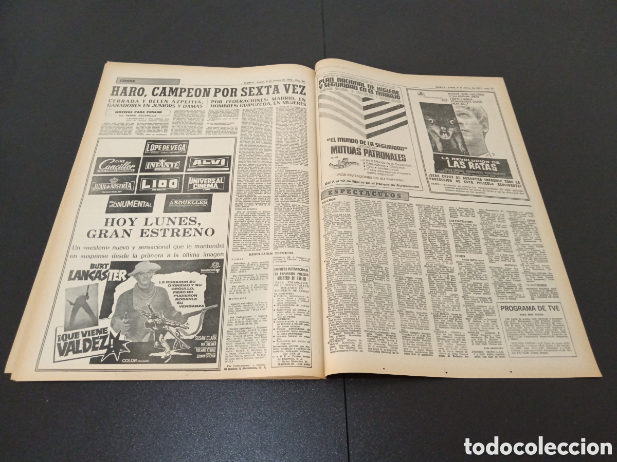 Coleccionismo deportivo: MARCA 06/03/1972 - Foto 14