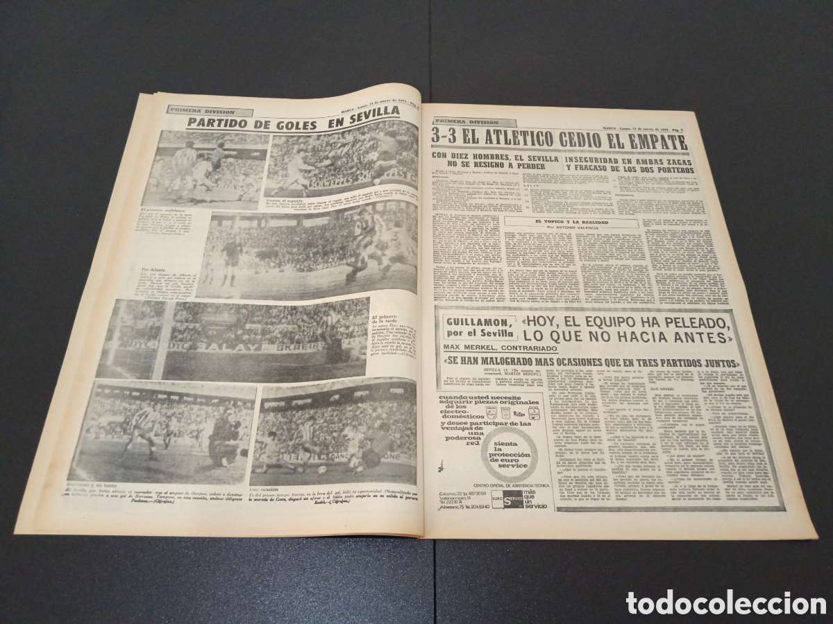 Coleccionismo deportivo: MARCA 13/03/1972 - Foto 4