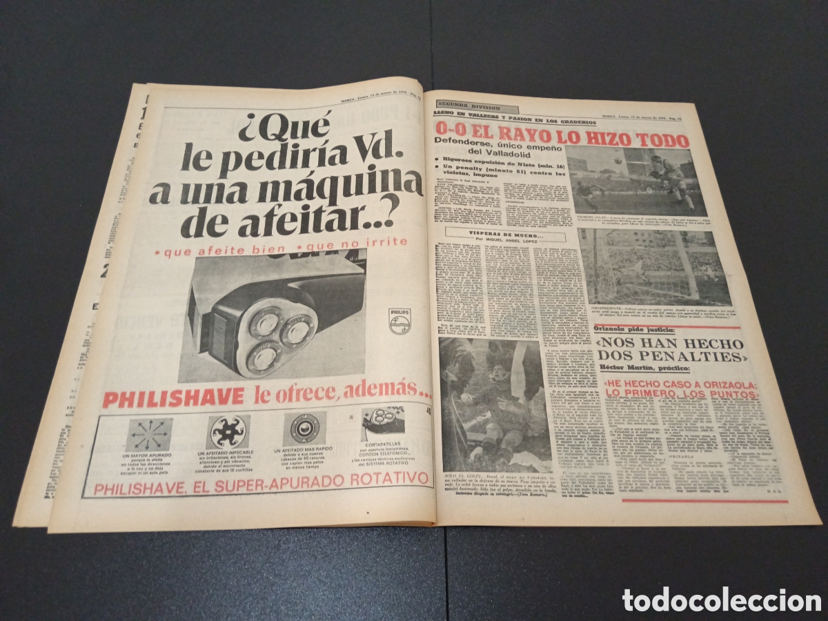 Coleccionismo deportivo: MARCA 13/03/1972 - Foto 8