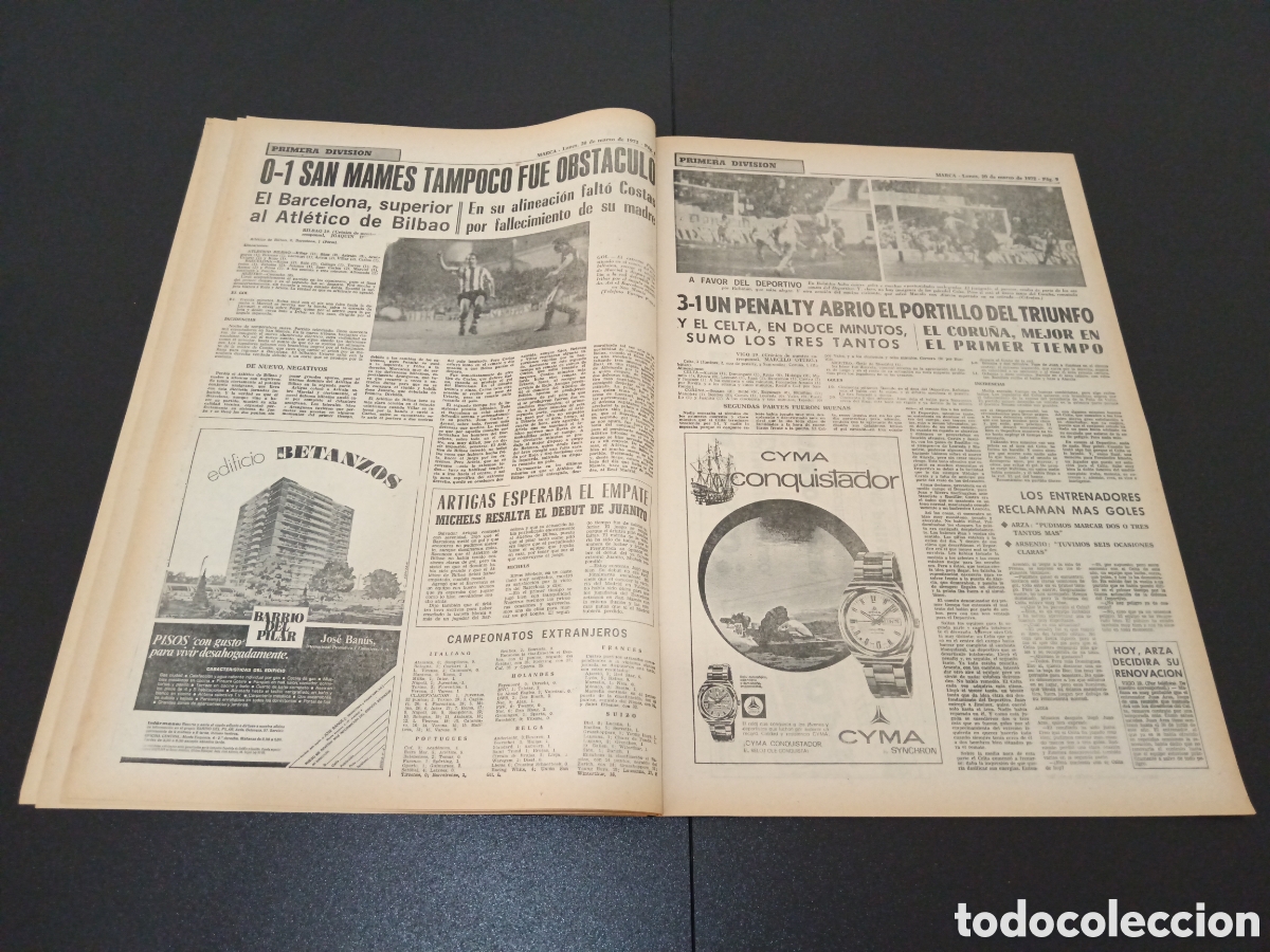 Coleccionismo deportivo: MARCA 20/03/1972 - Foto 5