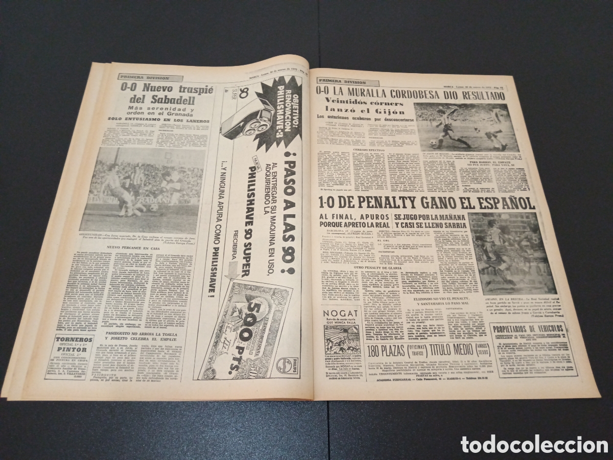 Coleccionismo deportivo: MARCA 20/03/1972 - Foto 6