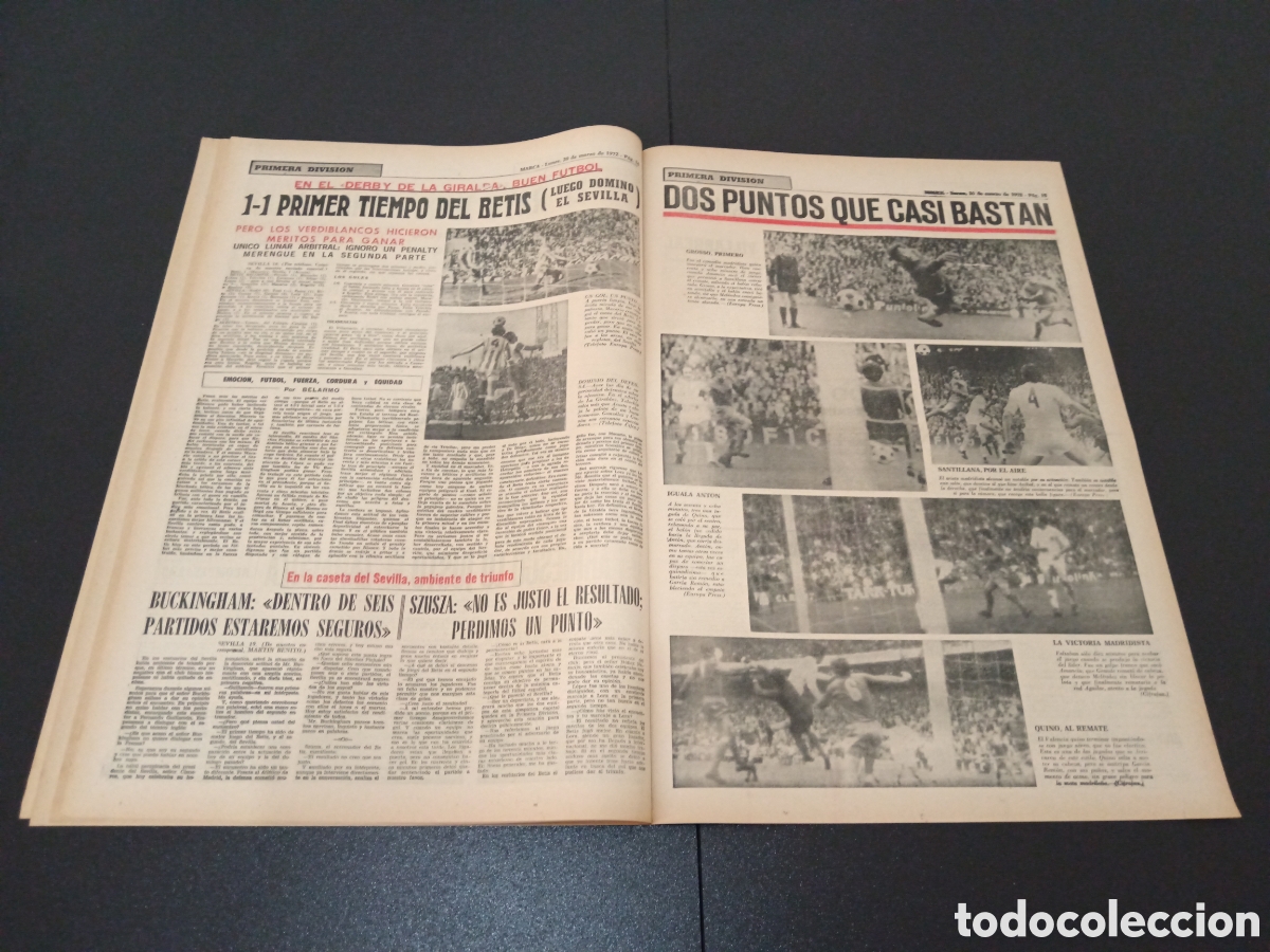 Coleccionismo deportivo: MARCA 20/03/1972 - Foto 8