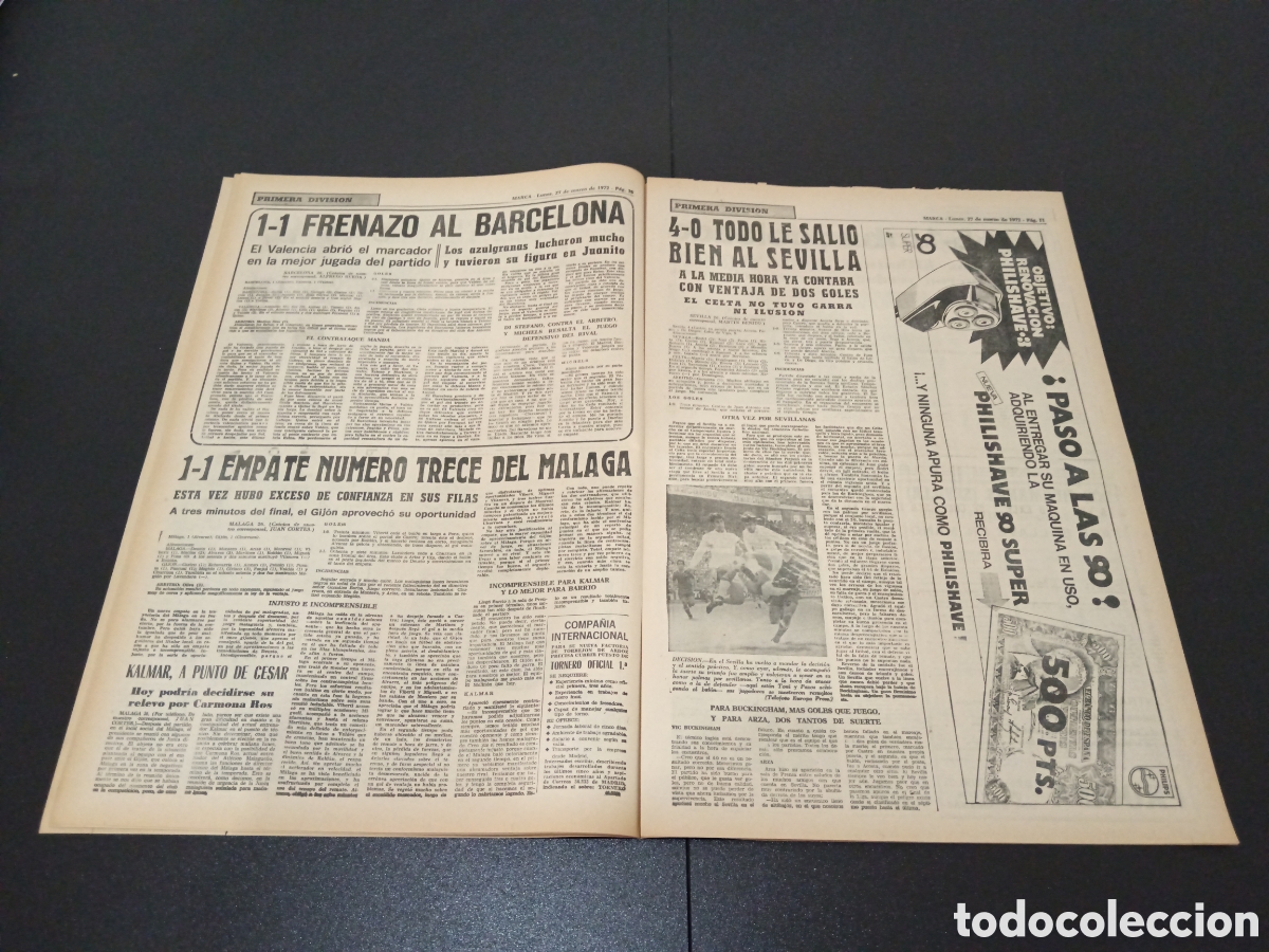 Coleccionismo deportivo: MARCA 27/03/1972 - Foto 6