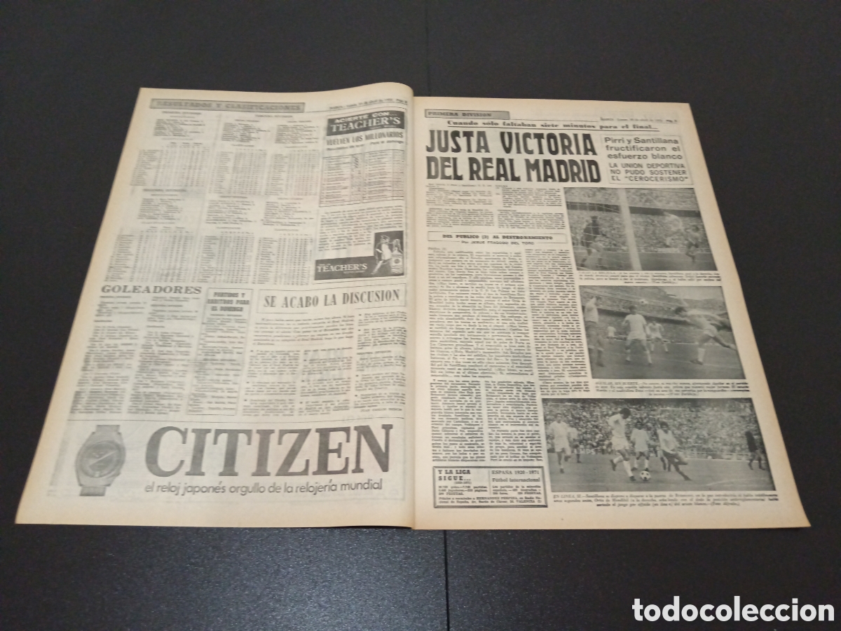 Coleccionismo deportivo: MARCA 10/04/1972 - Foto 2