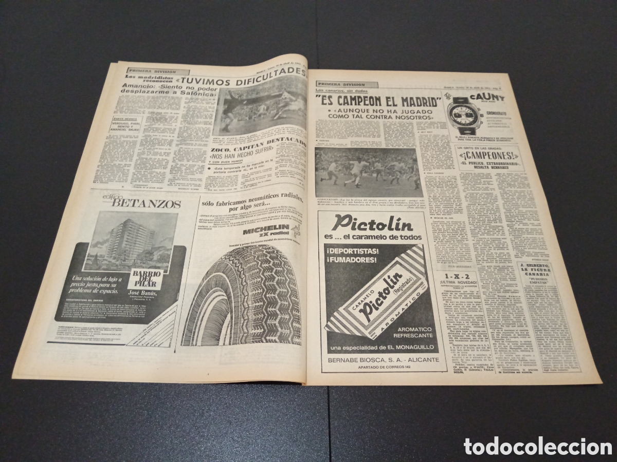 Coleccionismo deportivo: MARCA 10/04/1972 - Foto 3