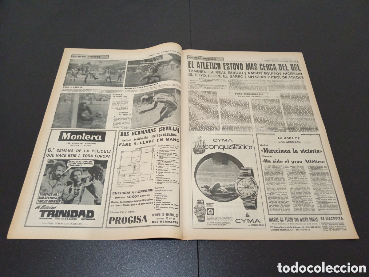 Coleccionismo deportivo: MARCA 10/04/1972 - Foto 5