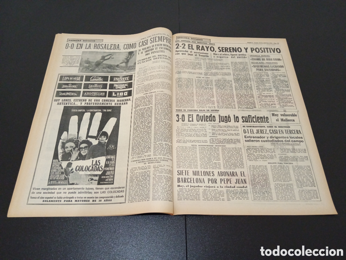 Coleccionismo deportivo: MARCA 10/04/1972 - Foto 7