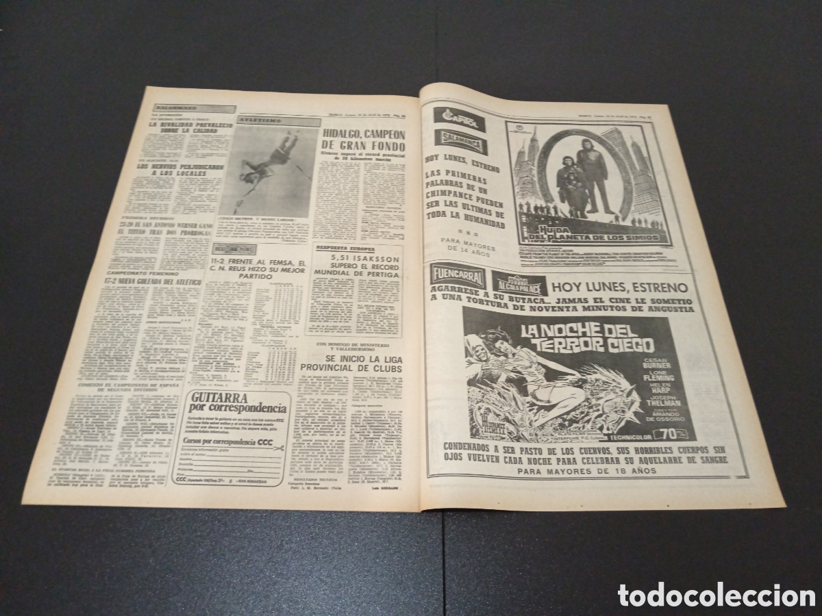 Coleccionismo deportivo: MARCA 10/04/1972 - Foto 13