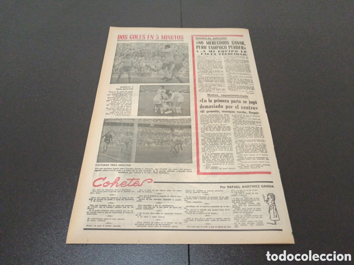 Coleccionismo deportivo: MARCA 10/04/1972 - Foto 14