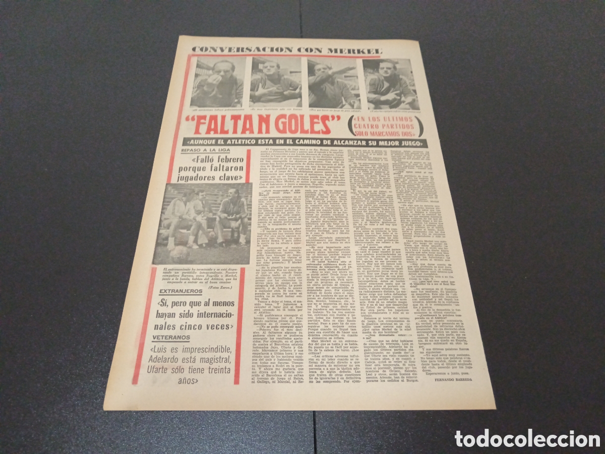 Coleccionismo deportivo: MARCA 13/04/1972 - Foto 4