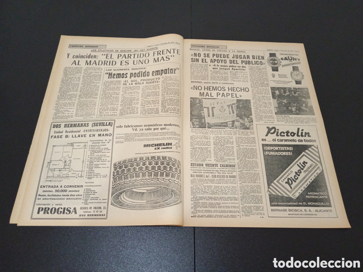Coleccionismo deportivo: MARCA 01/05/1972 - Foto 3