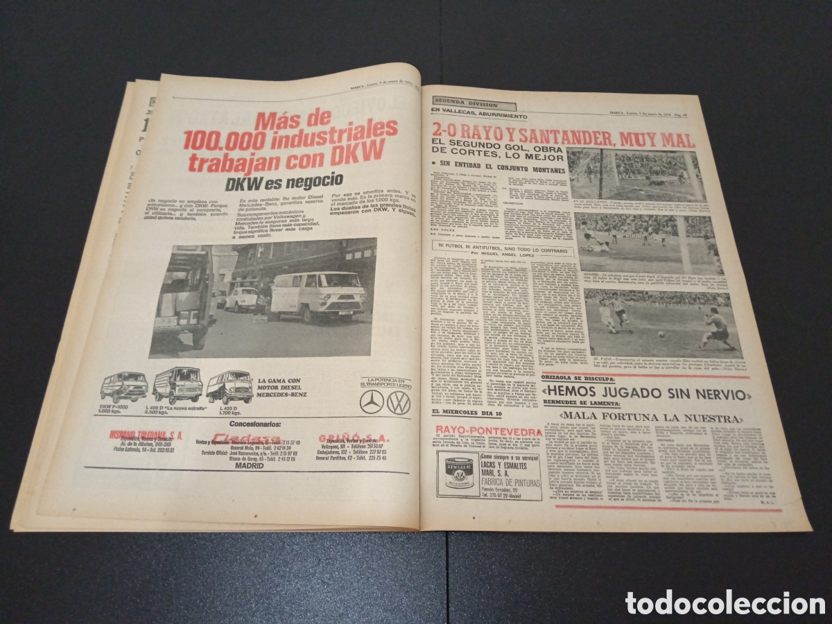Coleccionismo deportivo: MARCA 01/05/1972 - Foto 8