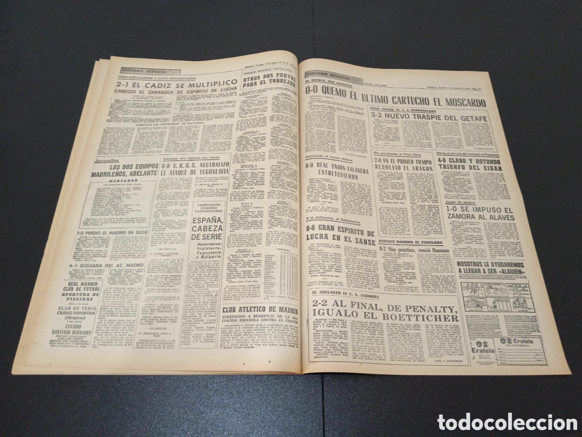 Coleccionismo deportivo: MARCA 01/05/1972 - Foto 9