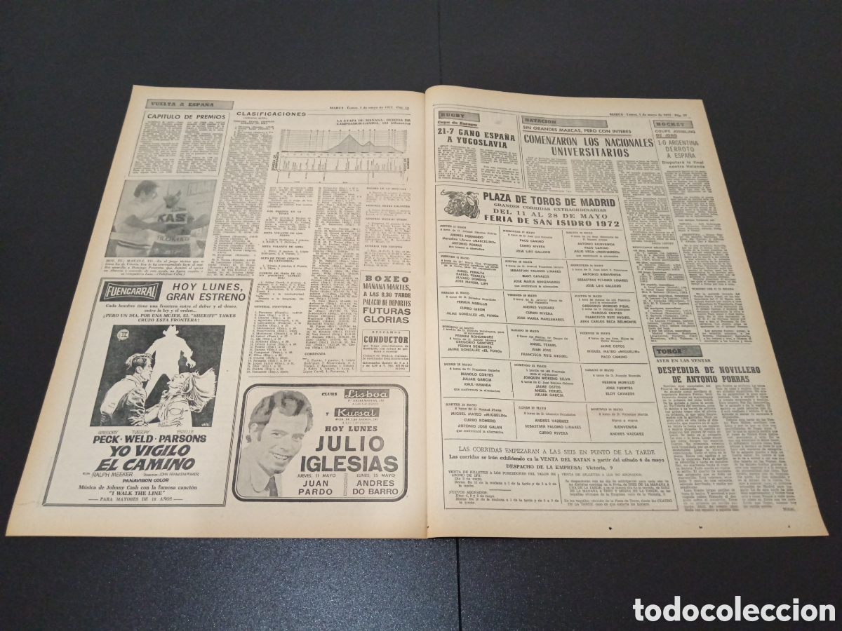 Coleccionismo deportivo: MARCA 01/05/1972 - Foto 11