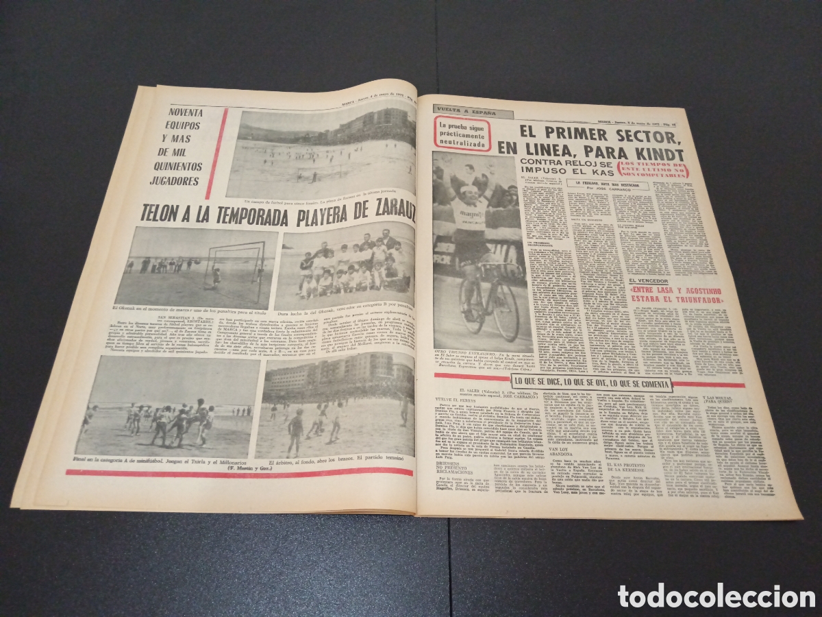 Coleccionismo deportivo: MARCA 04/05/1972 - Foto 4