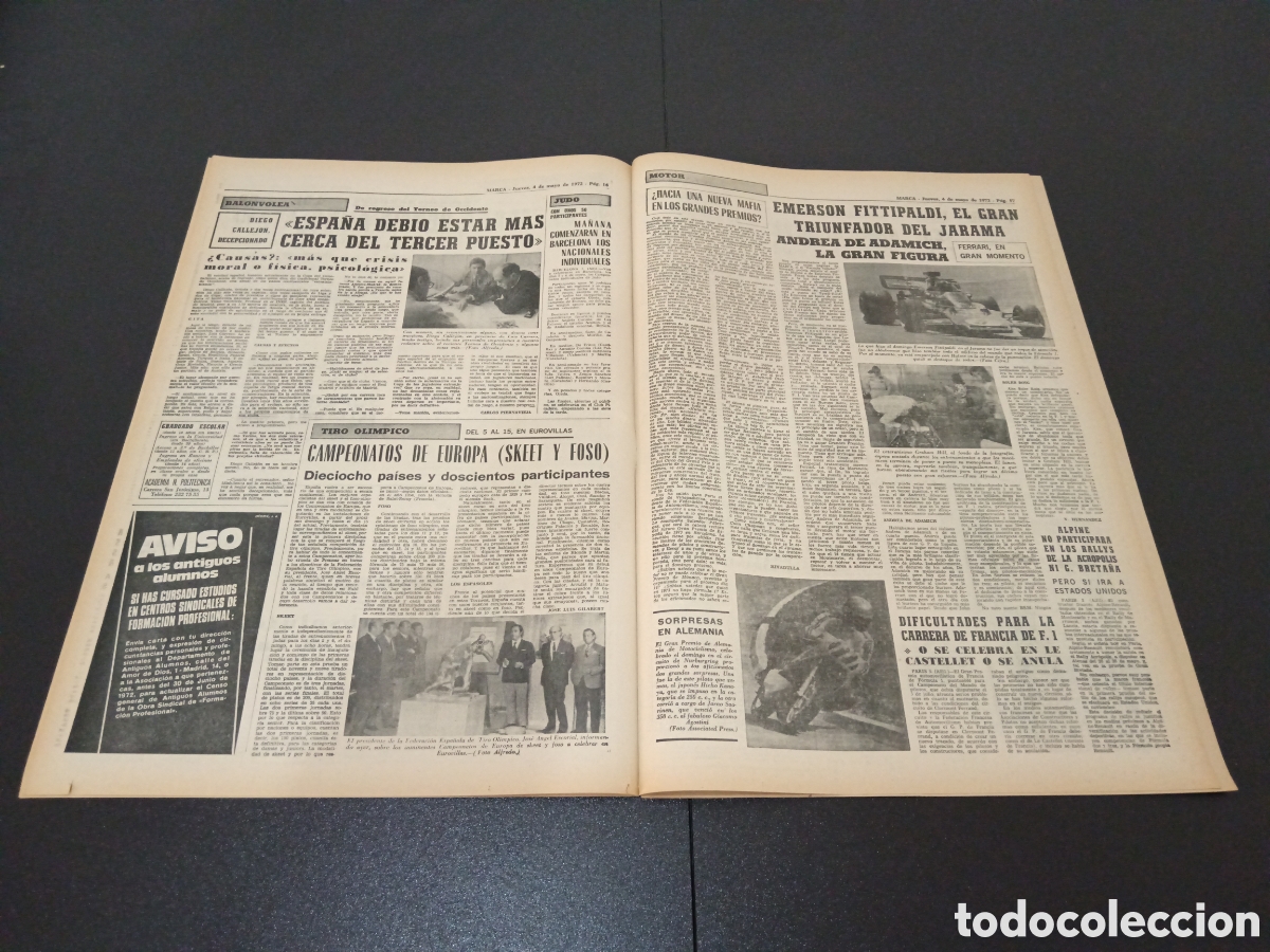 Coleccionismo deportivo: MARCA 04/05/1972 - Foto 6