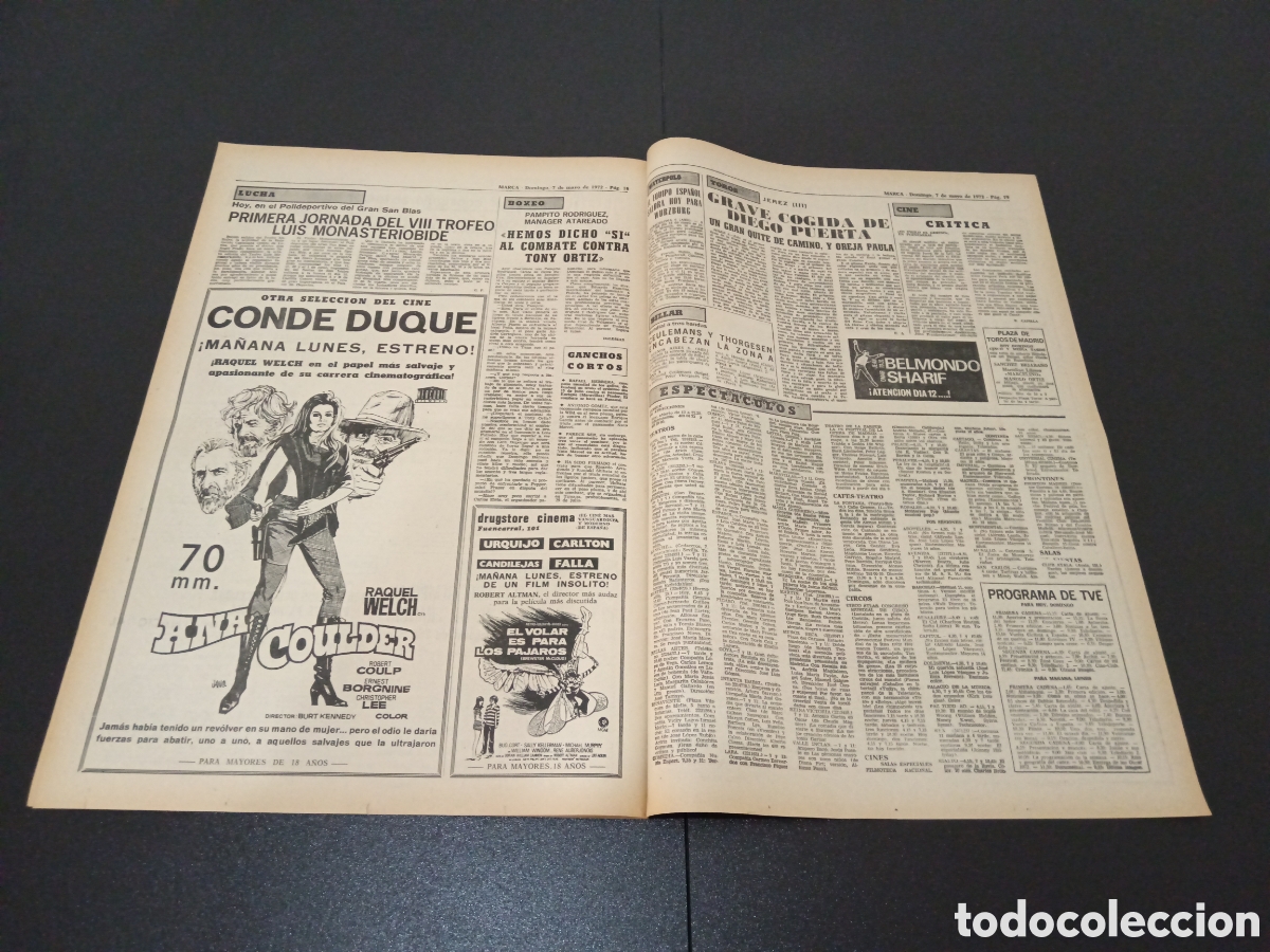 Coleccionismo deportivo: MARCA 07/05/1972 - Foto 6