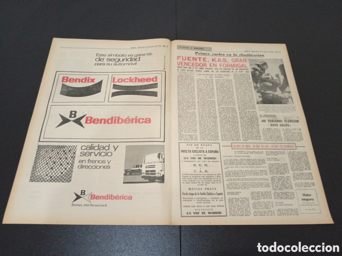 Coleccionismo deportivo: MARCA 10/05/1972 - Foto 3