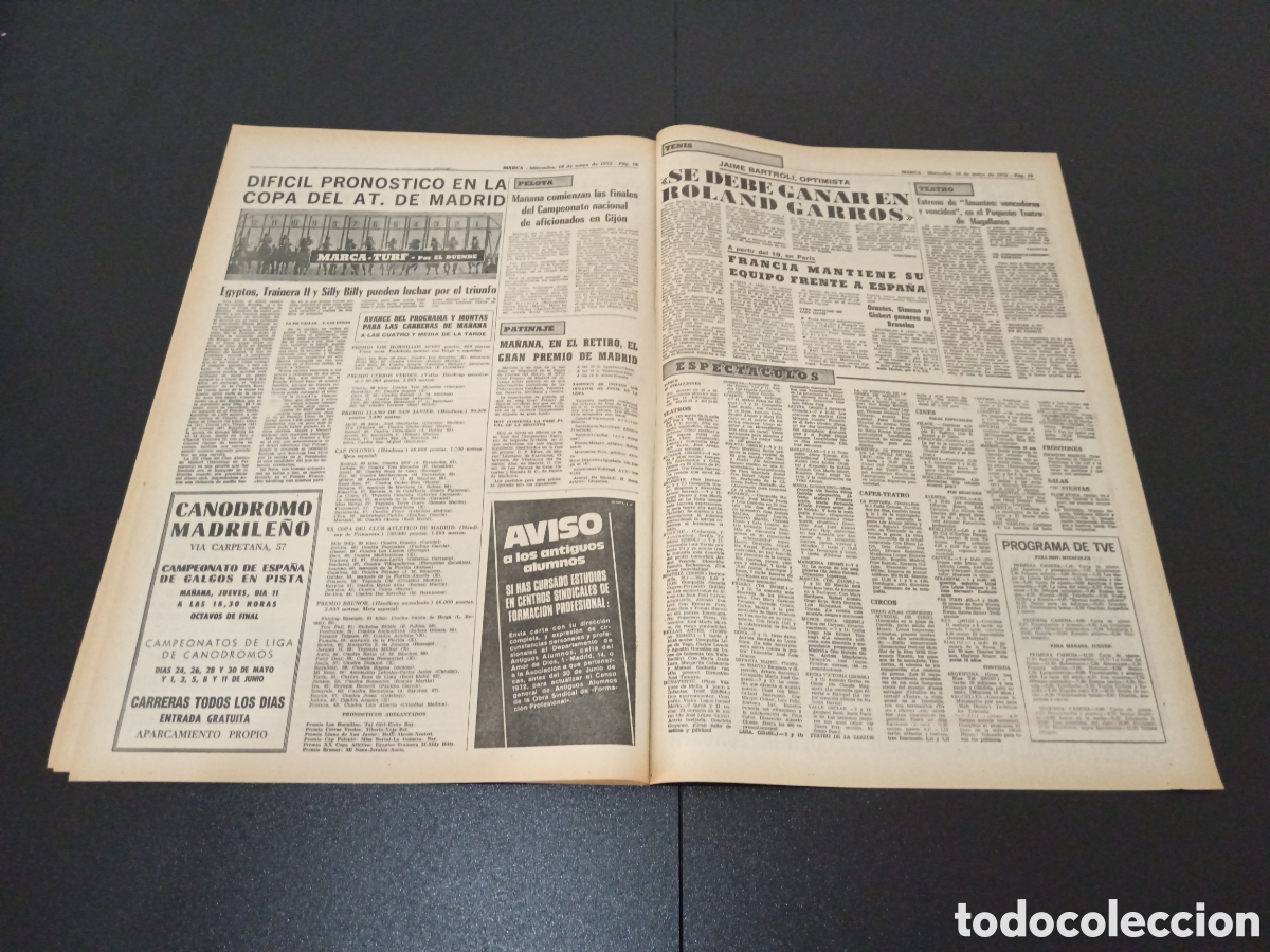 Coleccionismo deportivo: MARCA 10/05/1972 - Foto 5