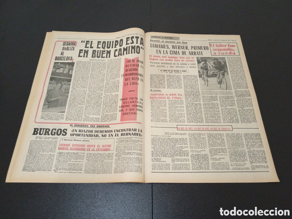 Coleccionismo deportivo: MARCA 11/05/1972 - Foto 4