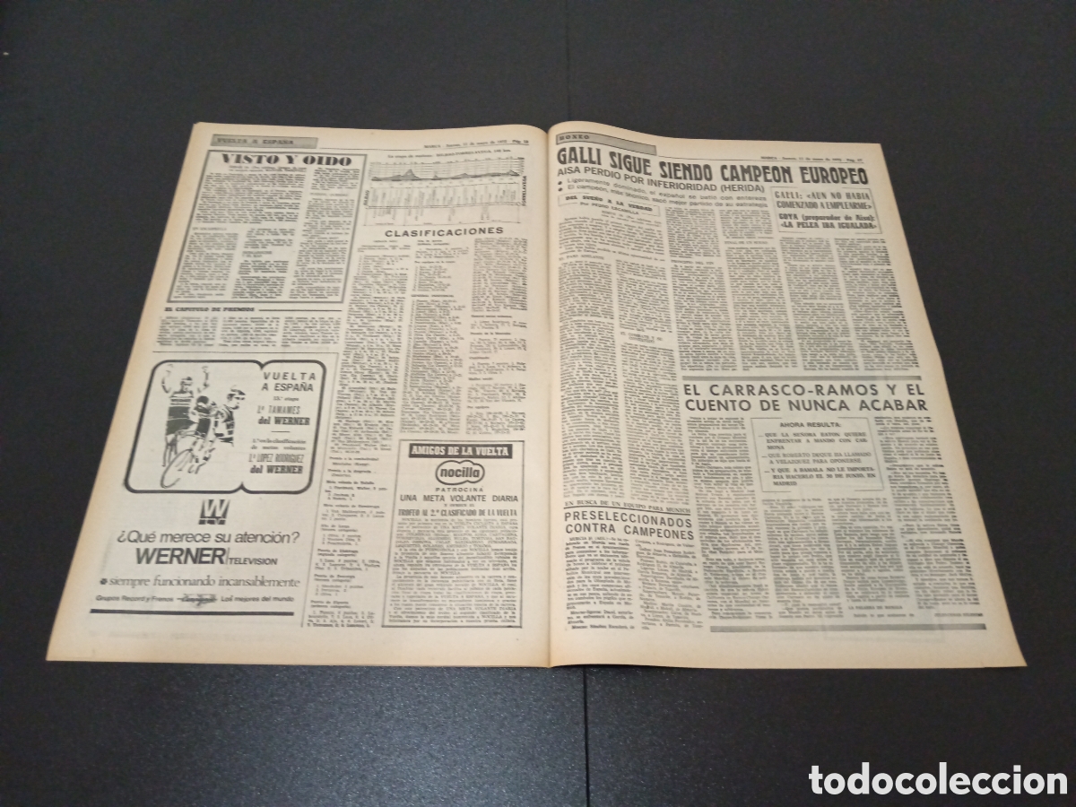 Coleccionismo deportivo: MARCA 11/05/1972 - Foto 5