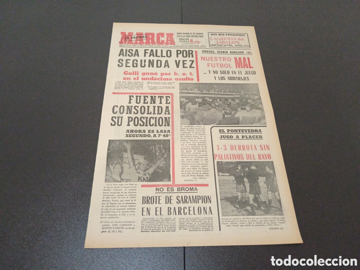 Coleccionismo deportivo: MARCA 11/05/1972 - Foto 1