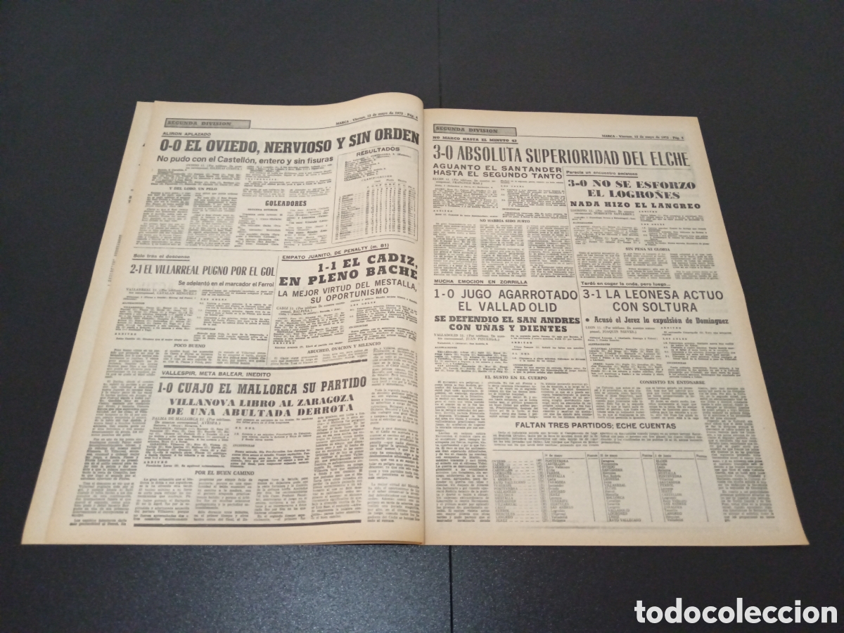 Coleccionismo deportivo: MARCA 12/05/1972 - Foto 3