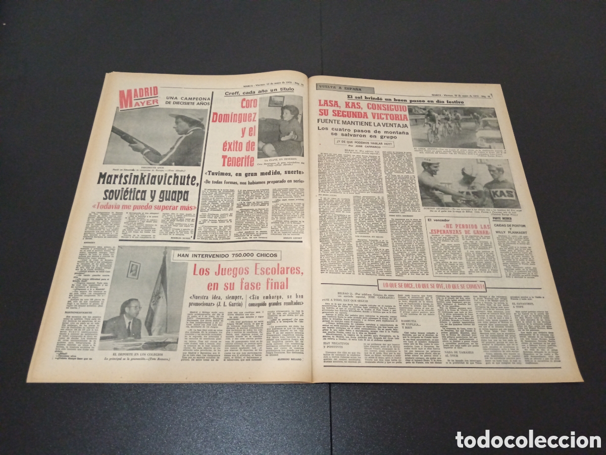 Coleccionismo deportivo: MARCA 12/05/1972 - Foto 6