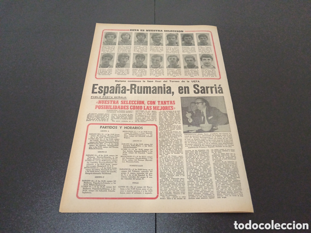 Coleccionismo deportivo: MARCA 12/05/1972 - Foto 9