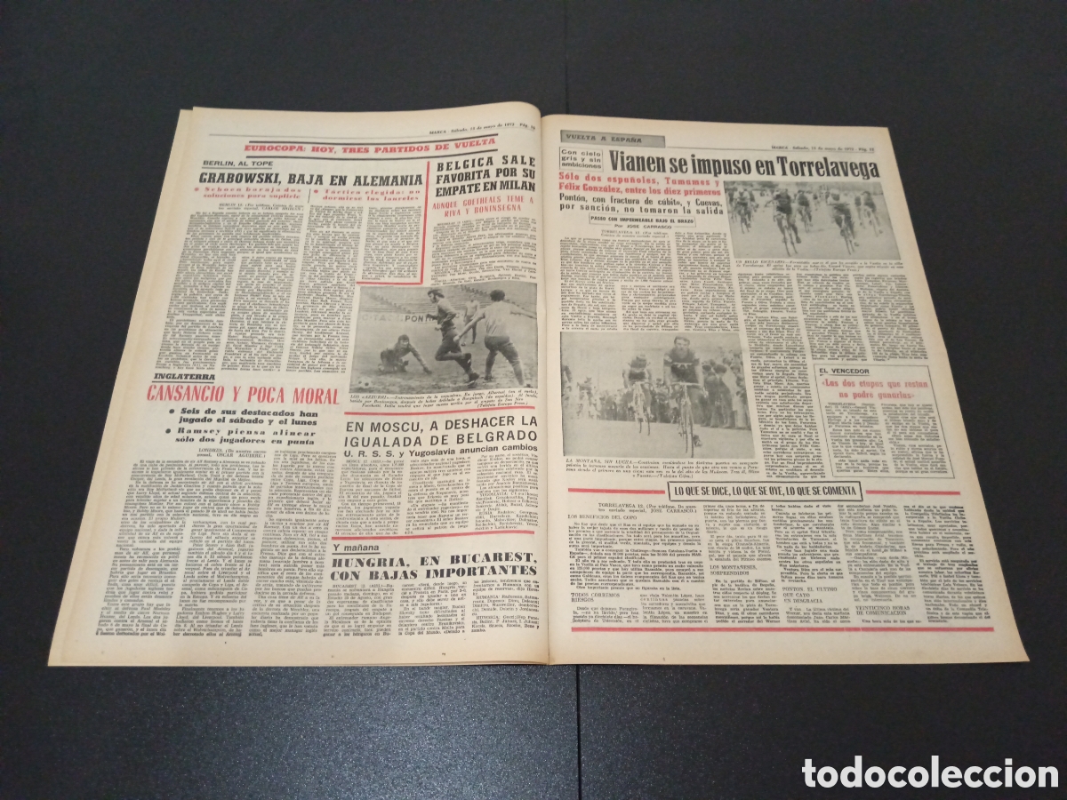 Coleccionismo deportivo: MARCA 13/05/1972 - Foto 3