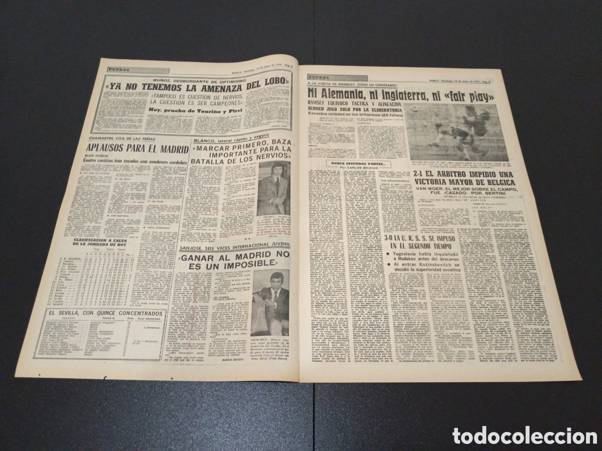 Coleccionismo deportivo: MARCA 14/05/1972 - Foto 2