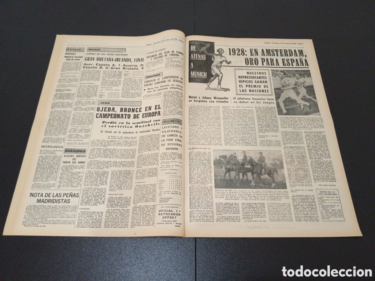 Coleccionismo deportivo: MARCA 14/05/1972 - Foto 4