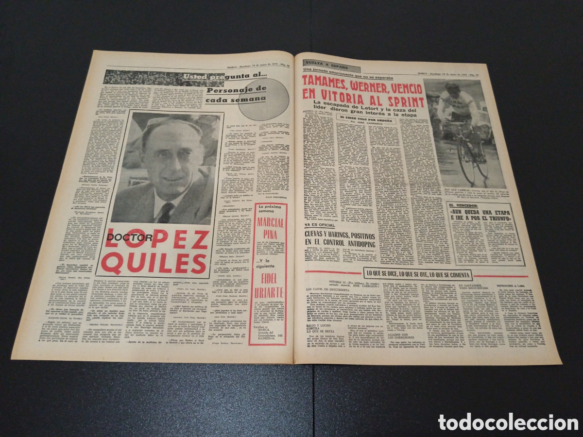 Coleccionismo deportivo: MARCA 14/05/1972 - Foto 5