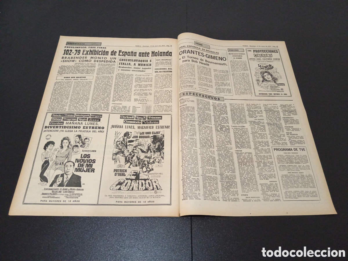 Coleccionismo deportivo: MARCA 14/05/1972 - Foto 7