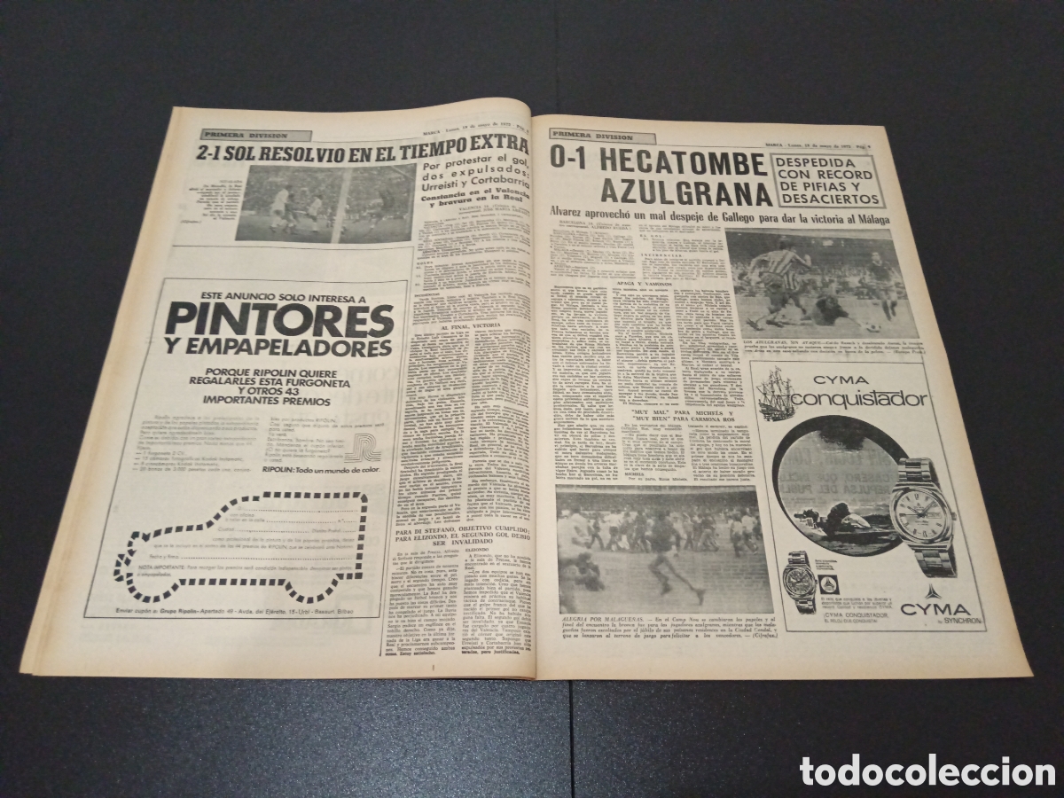 Coleccionismo deportivo: MARCA 15/05/1972 - Foto 5