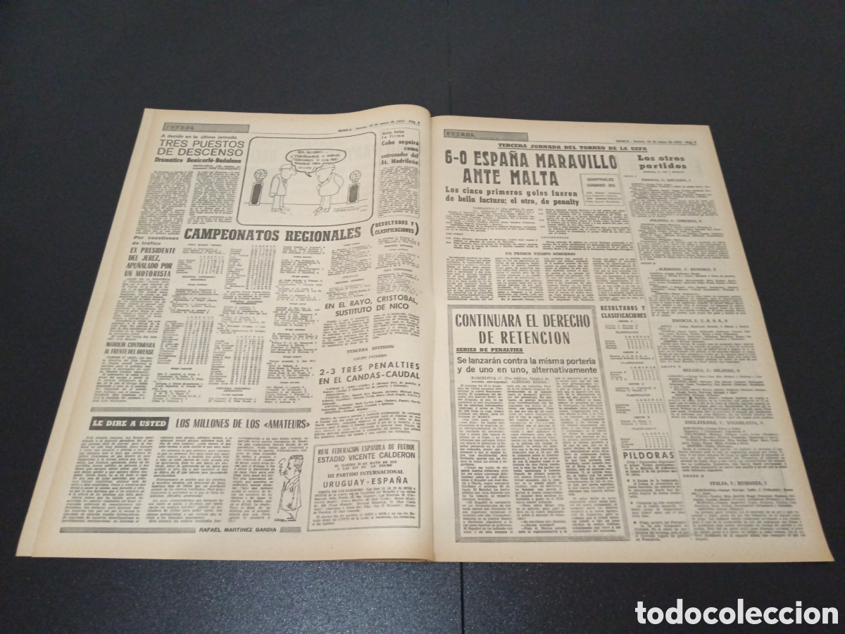 Coleccionismo deportivo: MARCA 18/05/1972 - Foto 3