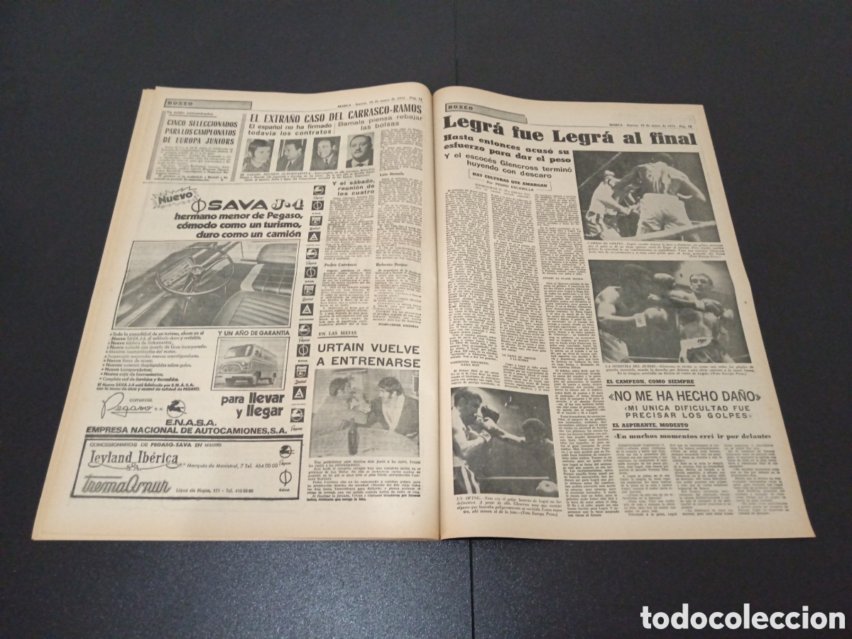 Coleccionismo deportivo: MARCA 18/05/1972 - Foto 6