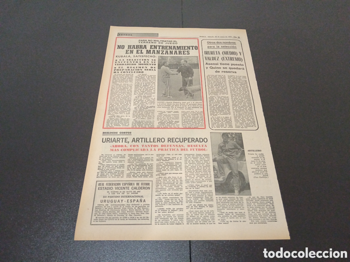 Coleccionismo deportivo: MARCA 20/05/1972 - Foto 3