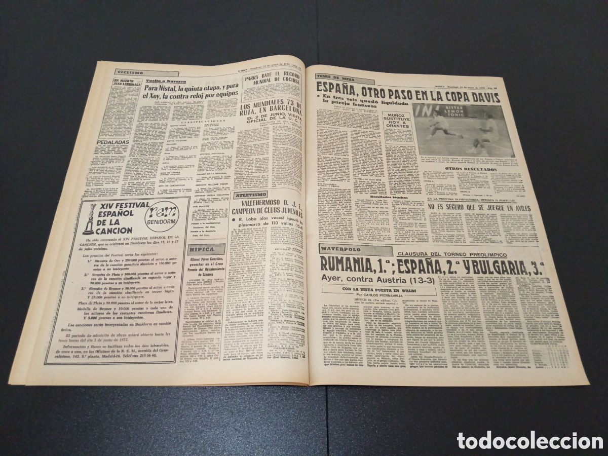 Coleccionismo deportivo: MARCA 21/05/1972 - Foto 5