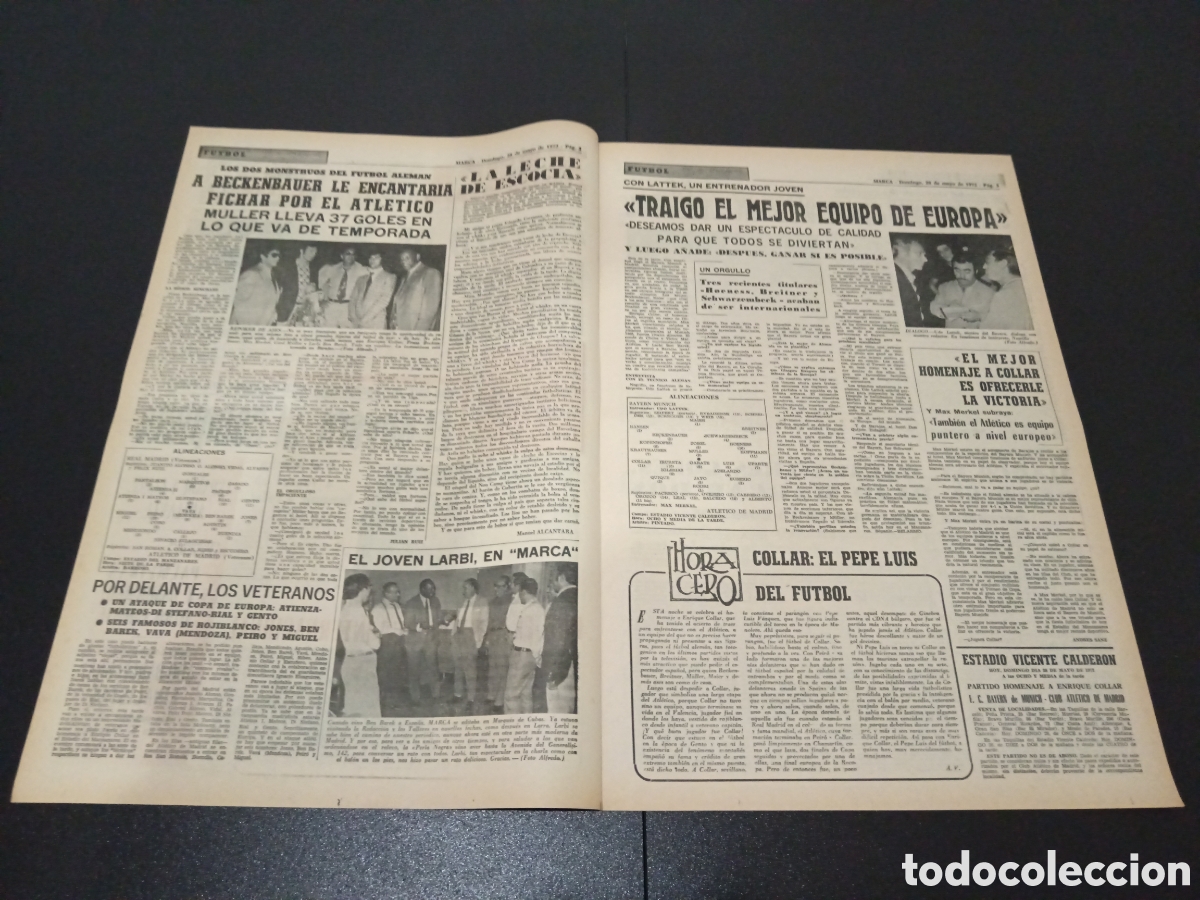 Coleccionismo deportivo: MARCA 28/05/1972 - Foto 2