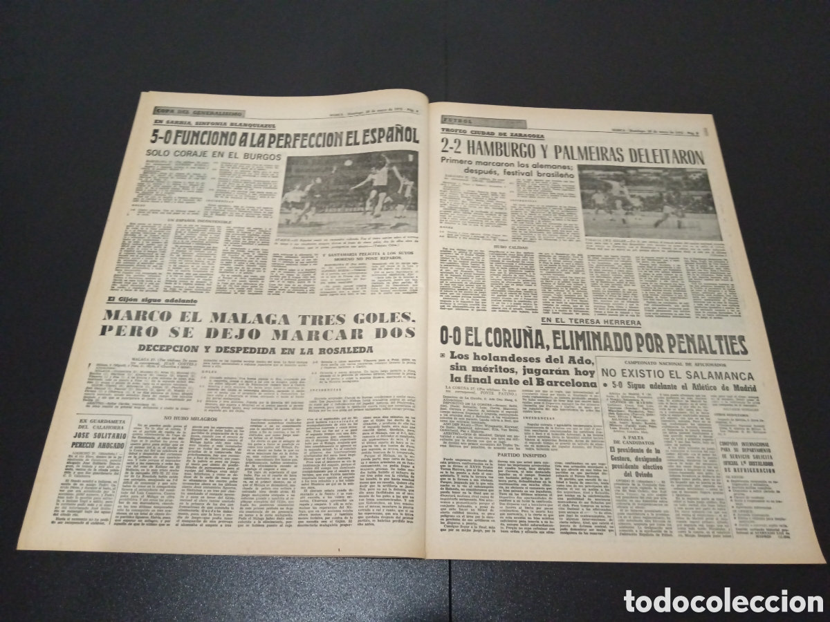 Coleccionismo deportivo: MARCA 28/05/1972 - Foto 3