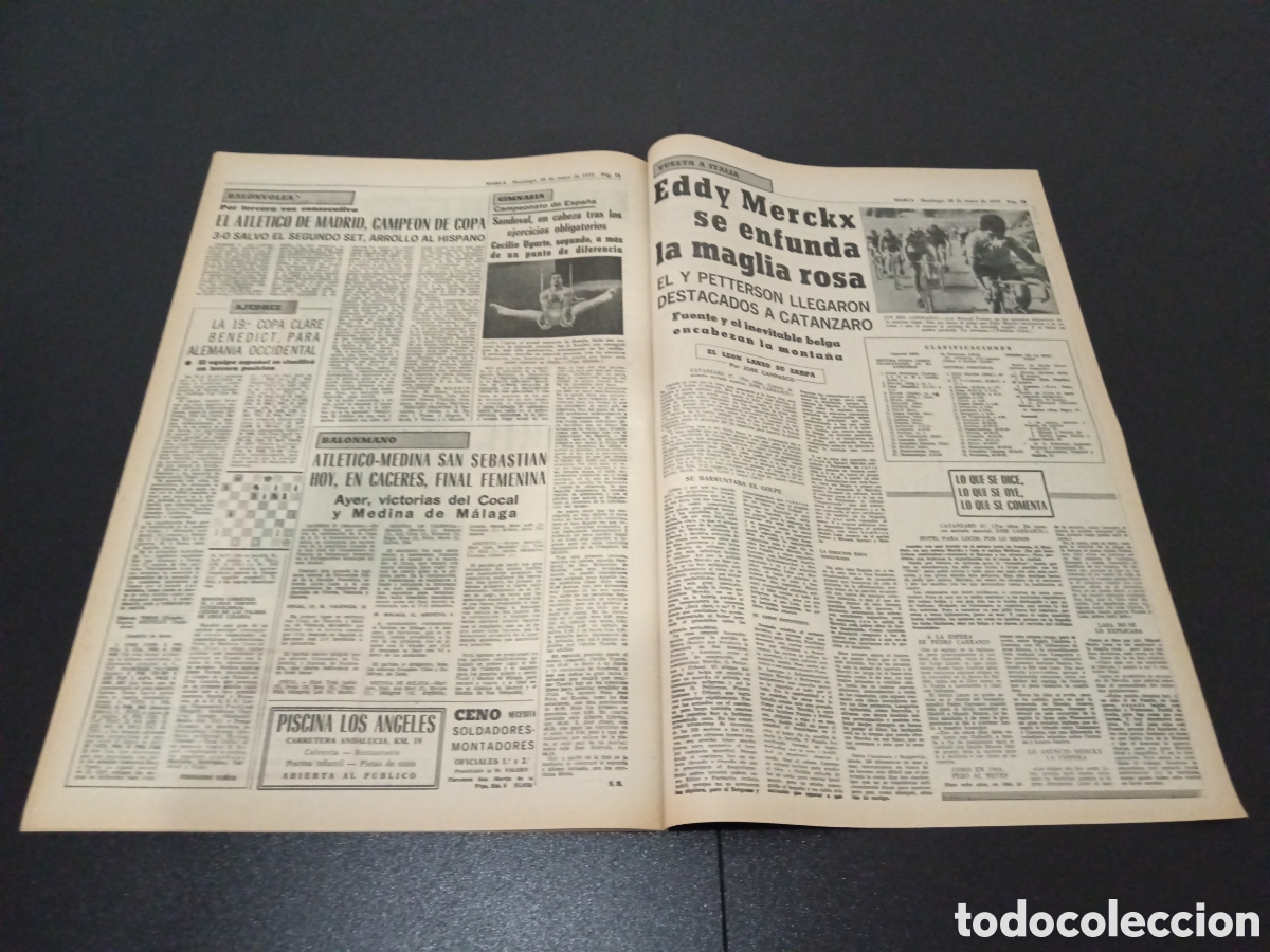 Coleccionismo deportivo: MARCA 28/05/1972 - Foto 7